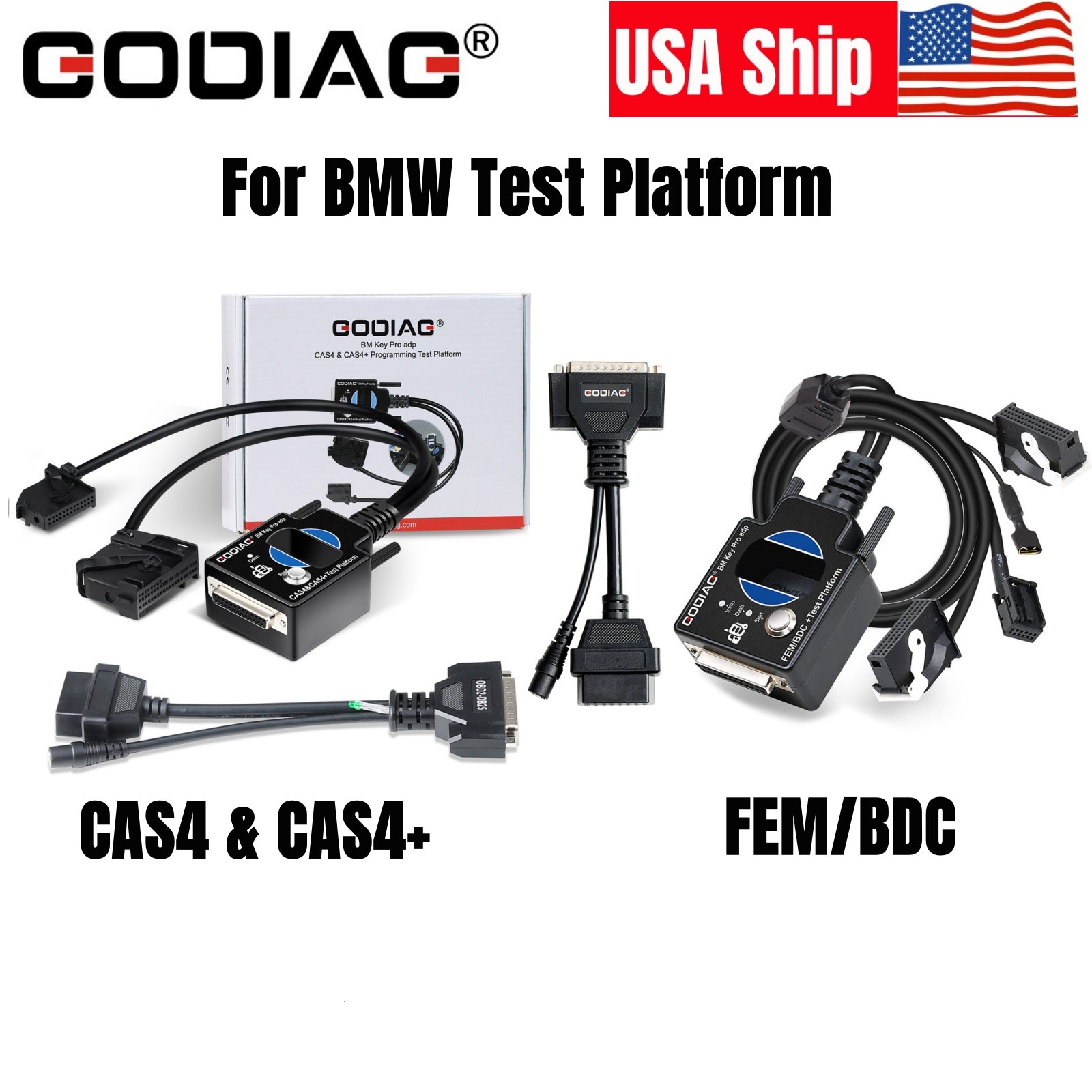 GODIAG Test Platform for BMW FEM/BDC & CAS4/CAS4+ Progarmmer for GT100/GT100 Pro