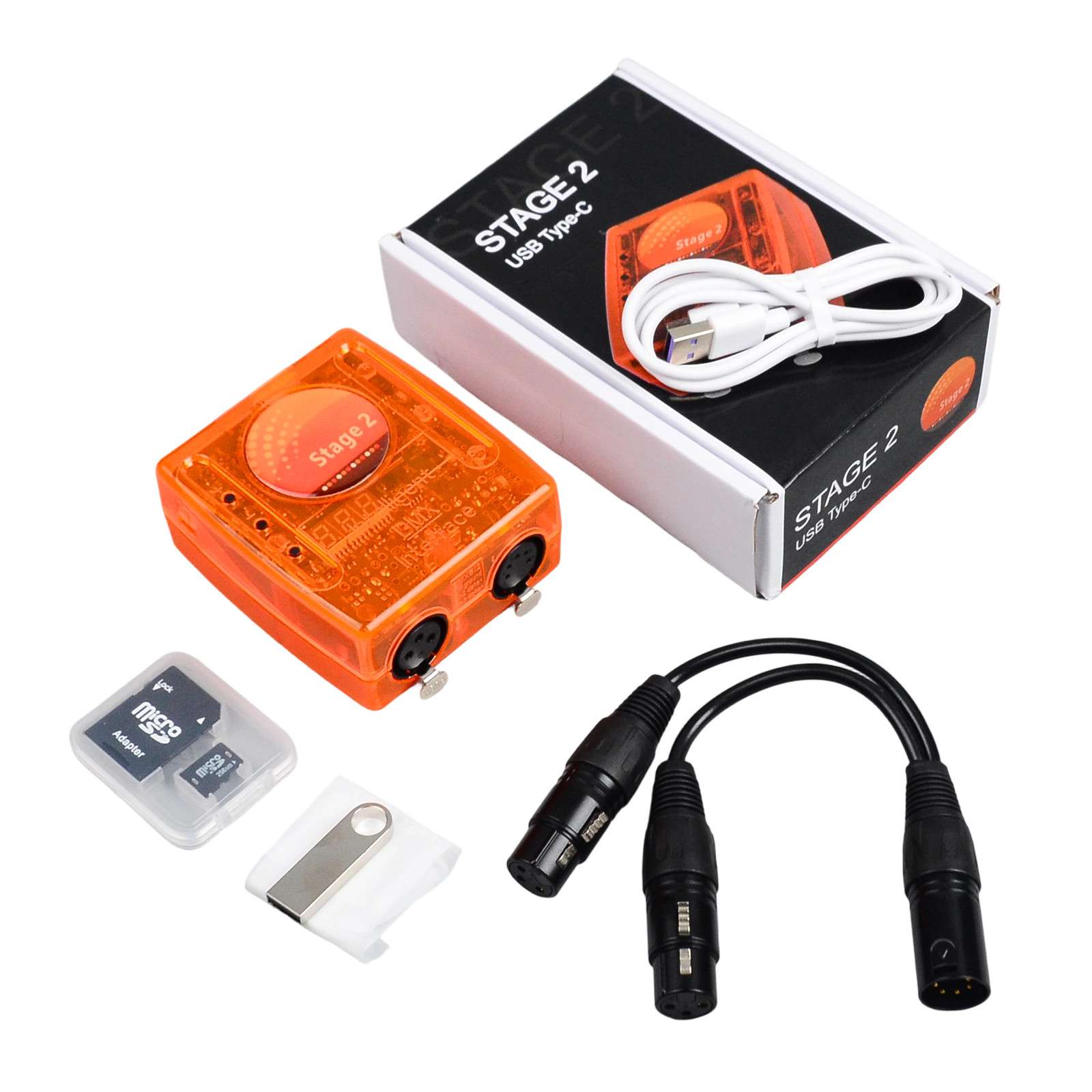 DMX 1536 Channel Lightning Interface for Sunlite Suite 2 FC DMX-USD Controller