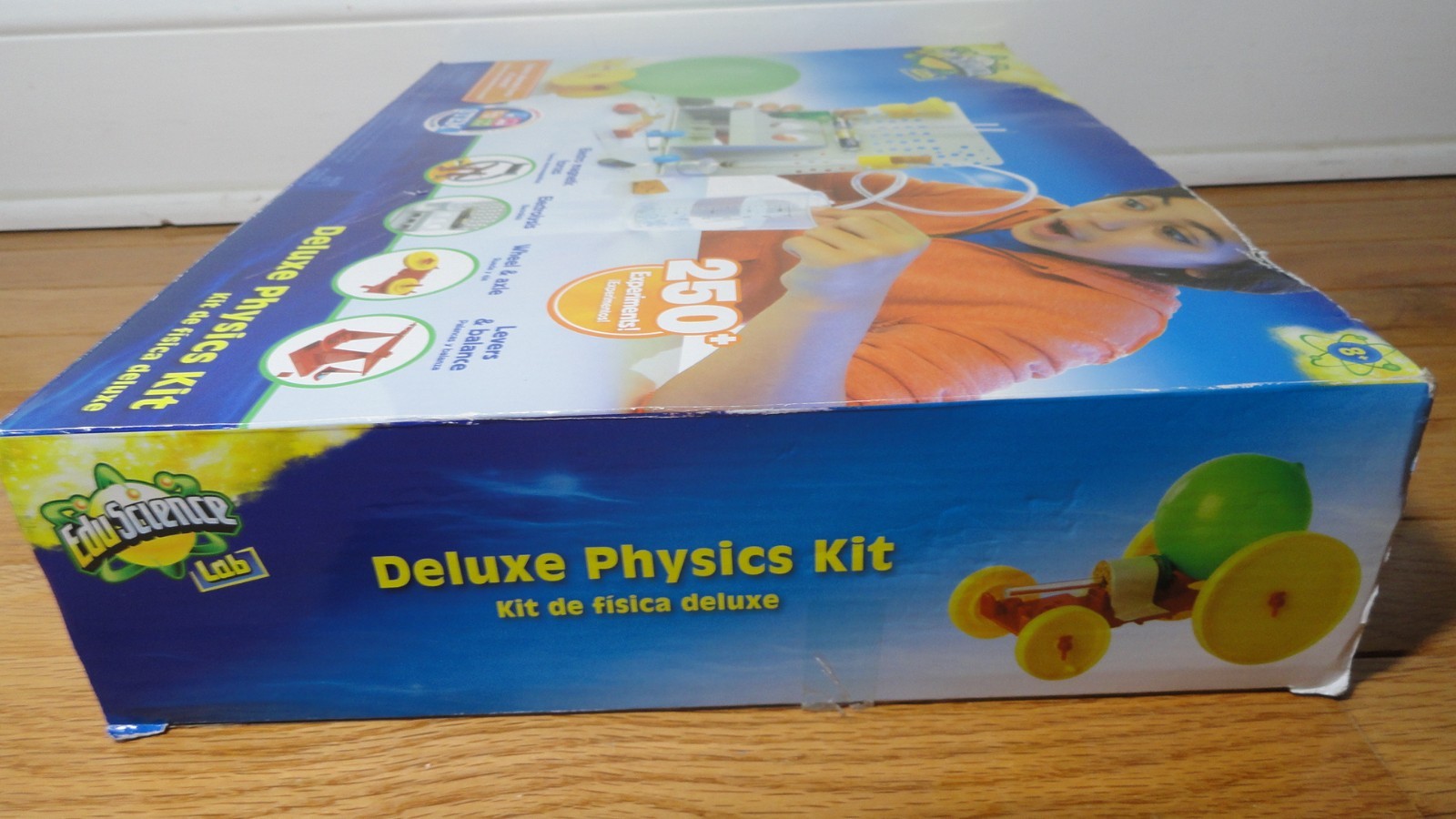 EduScience Lab Deluxe Physics Kit Science STEM New Sealed 8+yes 250+ Experiments