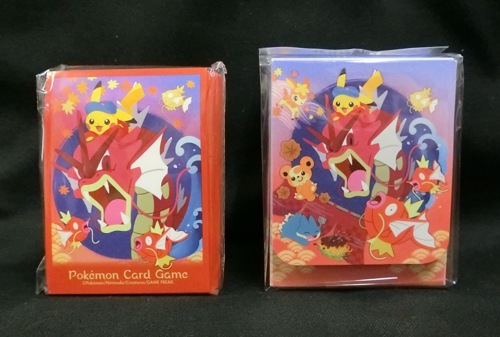 Pokemon Card Sleeve & Case Set Pokemon Center Hiroshima JP Magikarp Gyarados