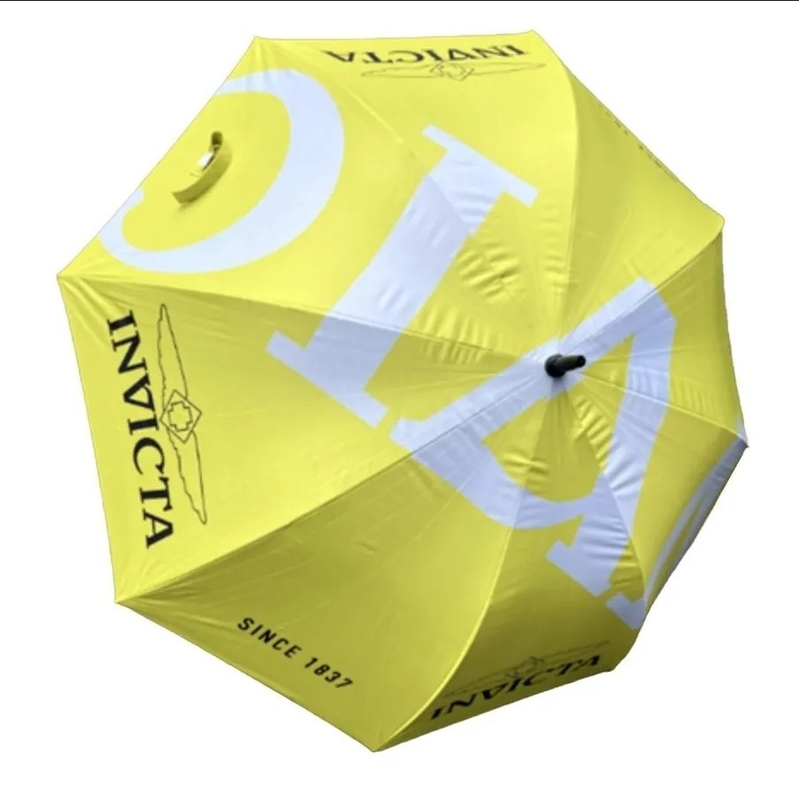 Invicta Watches IGO103-L Large Yellow Umbrella Gear Collection Golf NEW
