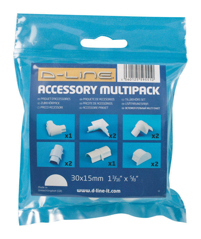 D-Line 5/8 in. D Cord Cover Accessory Kit