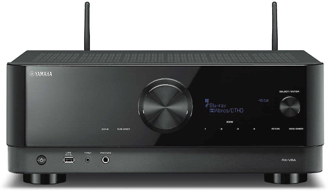 Yamaha RX-V6A Dolby Atmos home theater receiver