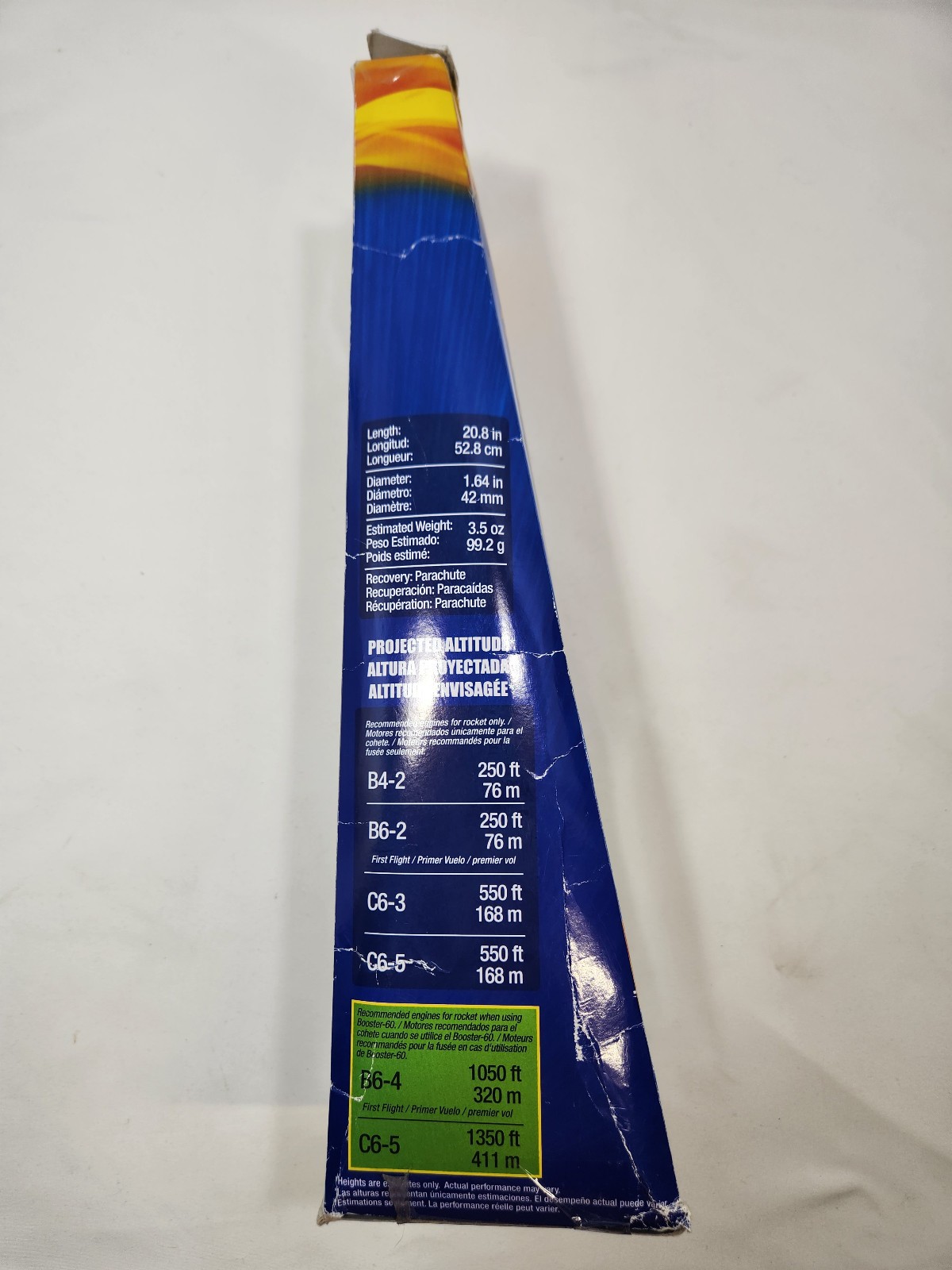 Estes Firestorm Model Rocket AFR (open box)