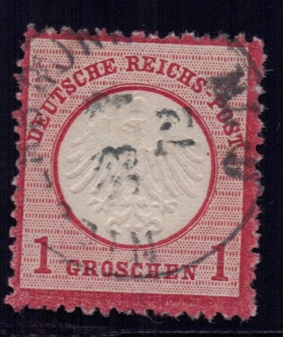 German Reich Michel number 4 stamped