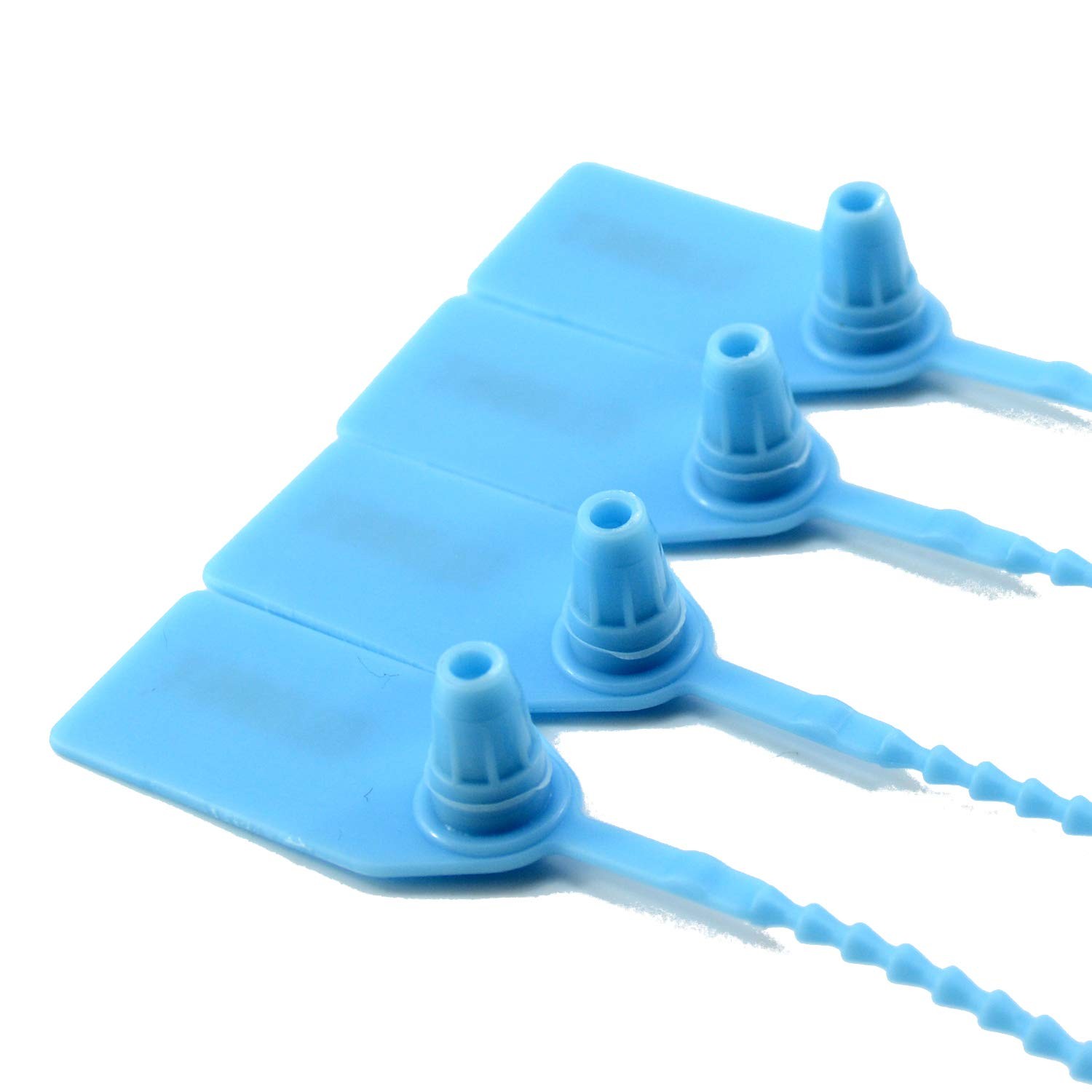 100 Numbered Plastic Tamper Seals Self Locking Security Tags Zip Ties Label f...