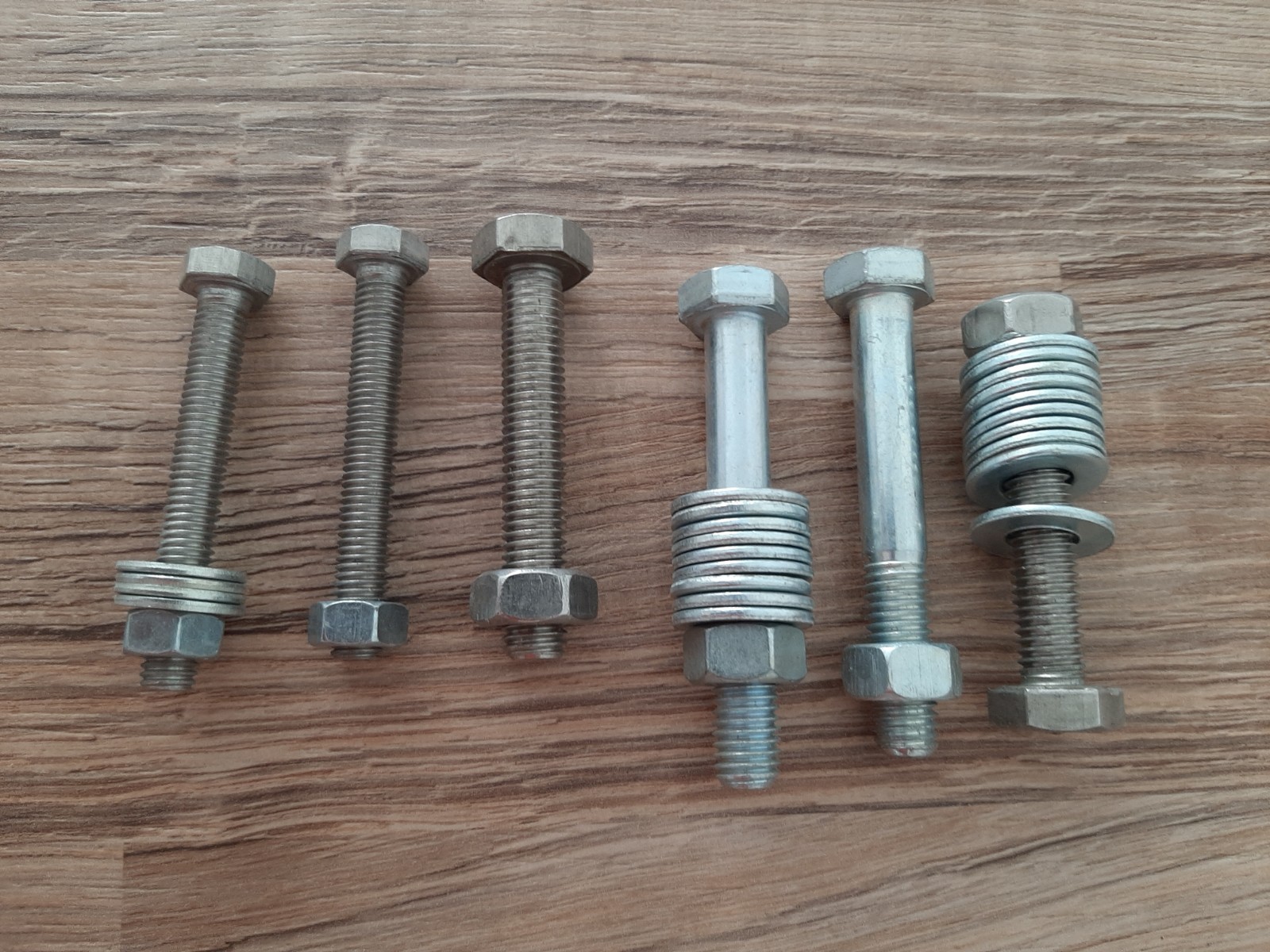 Thirty-four bolts