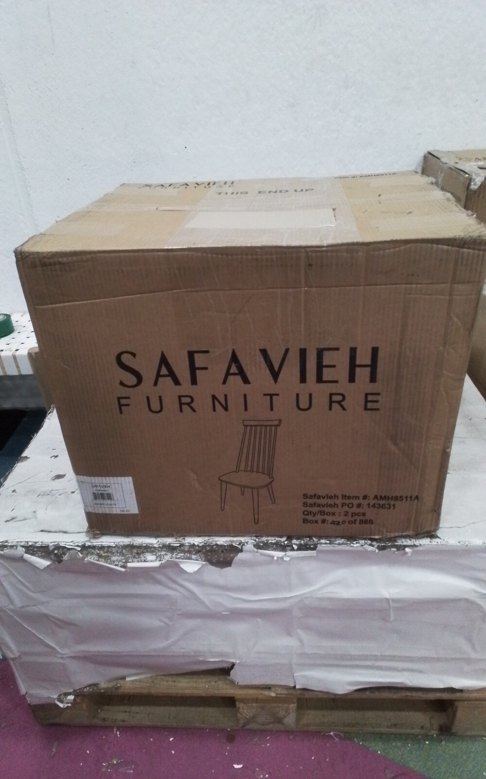 Safavieh BURRIS SIDE CHAIR, Reduced Price 2172742896 AMH8511A