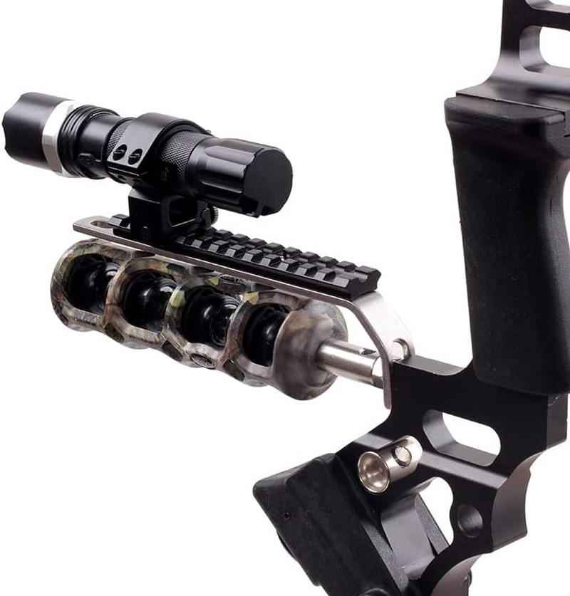 Archery Flashlight Mount Stabilizer - Compound Bow Accessories Light Holder Brac