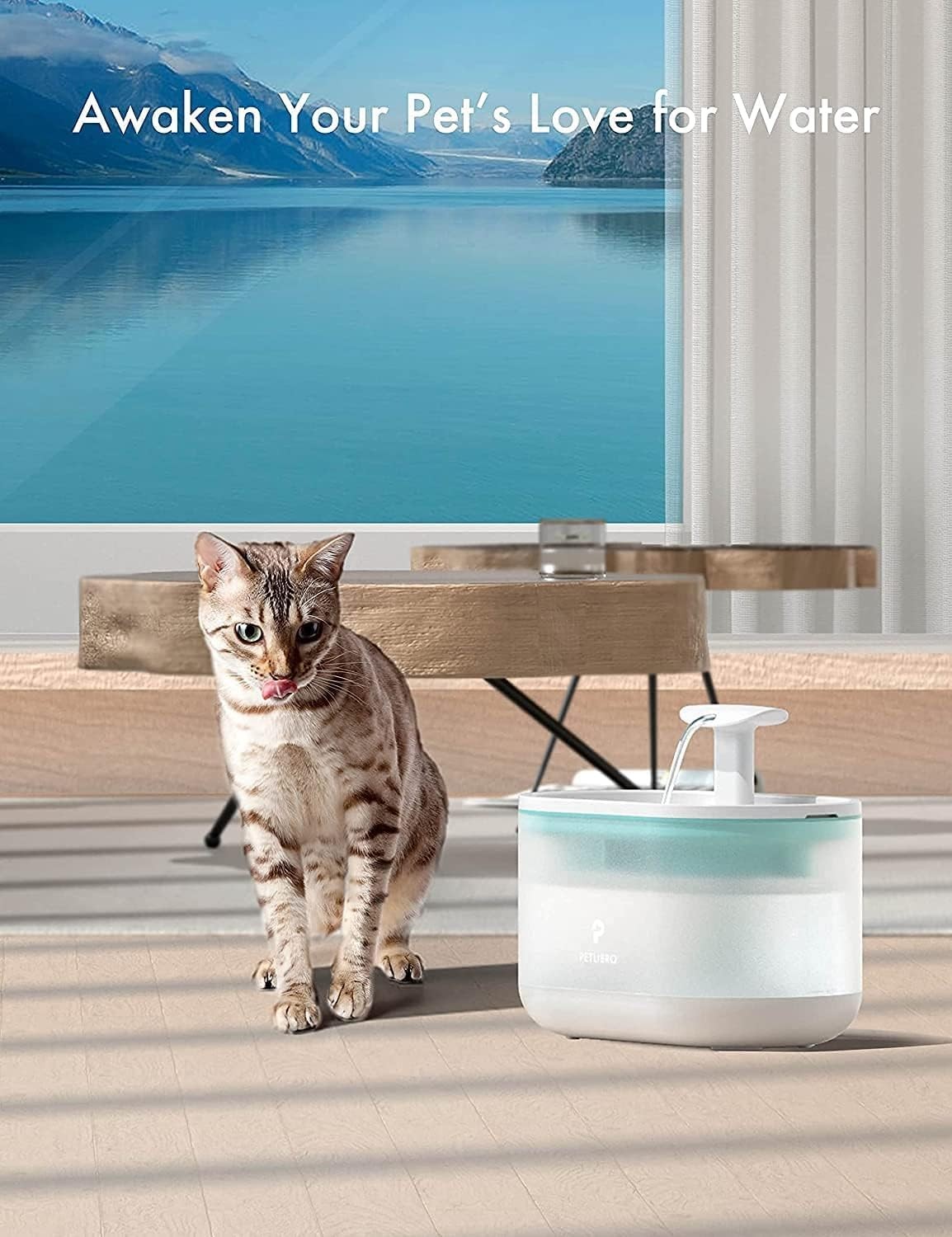 PETLIBRO Replacement Pump for Cat Water Capsule Fountain, White