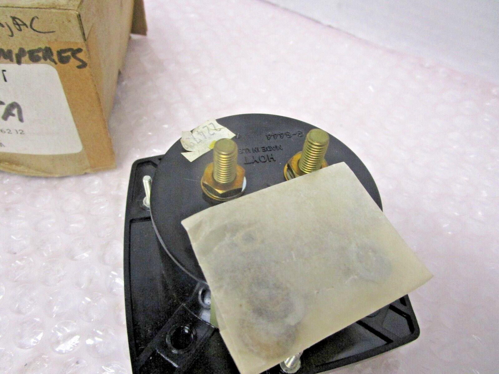 GE PANEL METER A-C AMPERES 0-2500 (NEW)