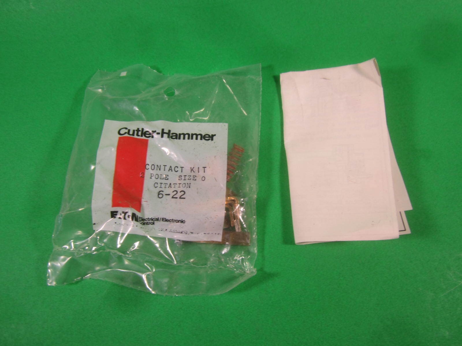 Cutler-Hammer Renewal Parts Kit -- 6 22 -- New