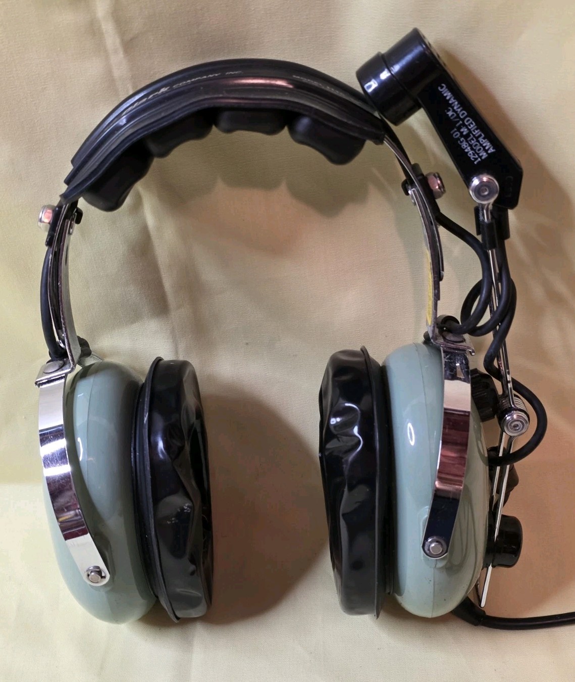 David Clark H10-30 ~ Dual Plug Aviation Headset ~ Untested ~ plus ASA Bag