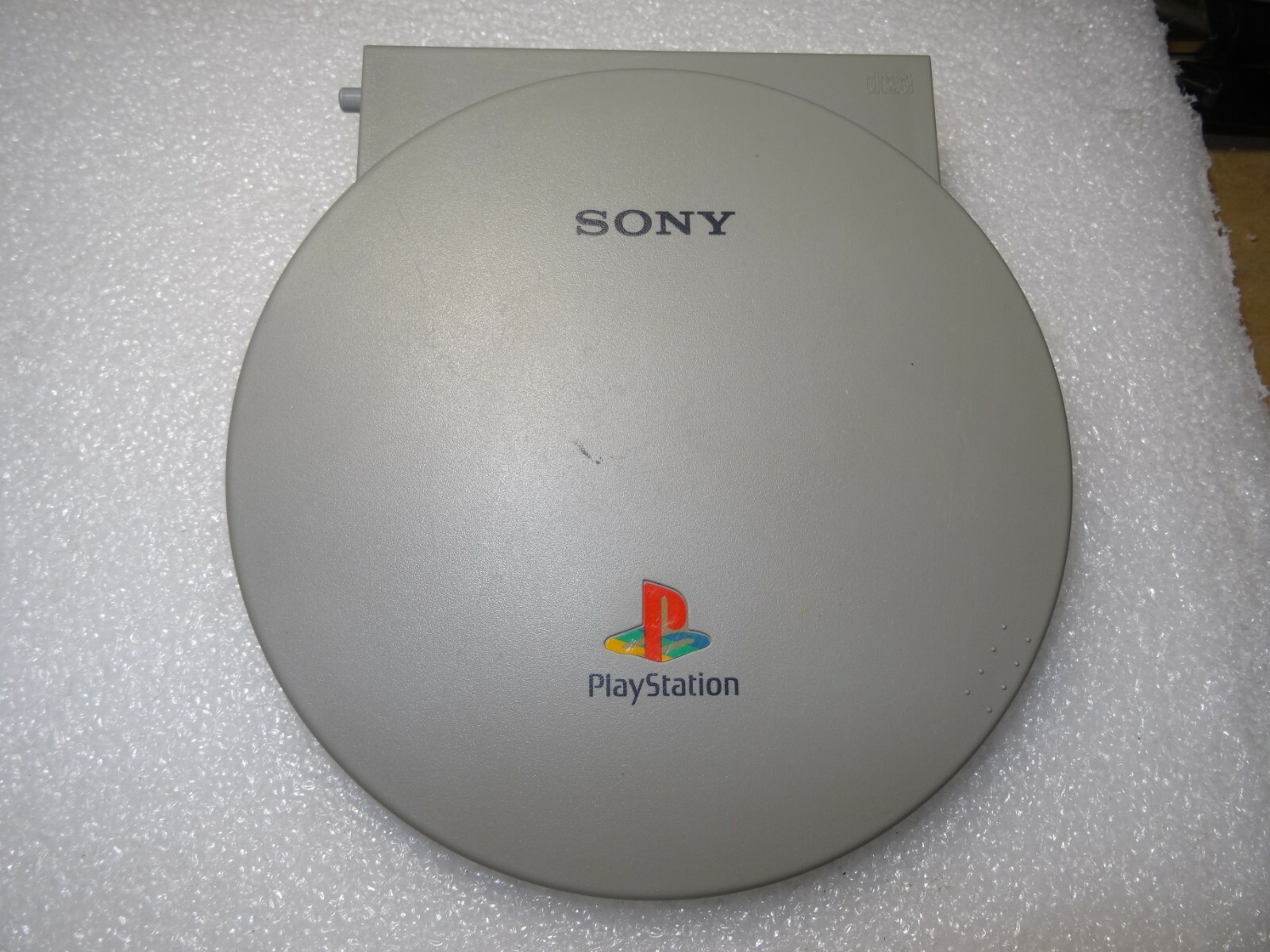 PS1 Sony SCPH 5501 7501 9001-Top Case Disk Door ONLY-Just OK Cosmetic-READ ALL