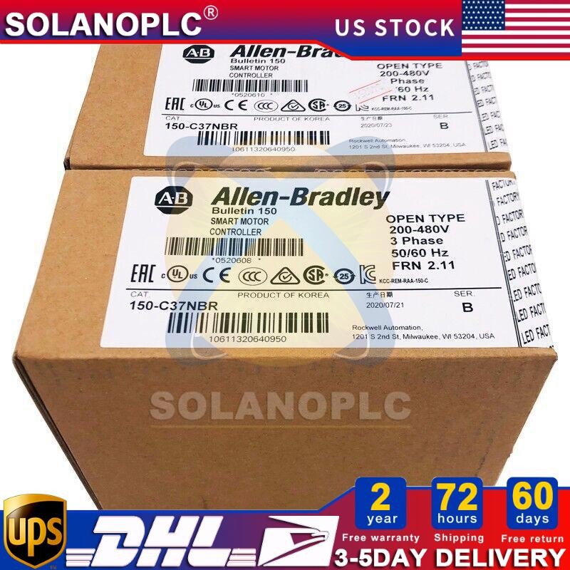 AB 150-C37NBR Smart Motor Controller 150C37NBR New Factory Sealed US Free Tax