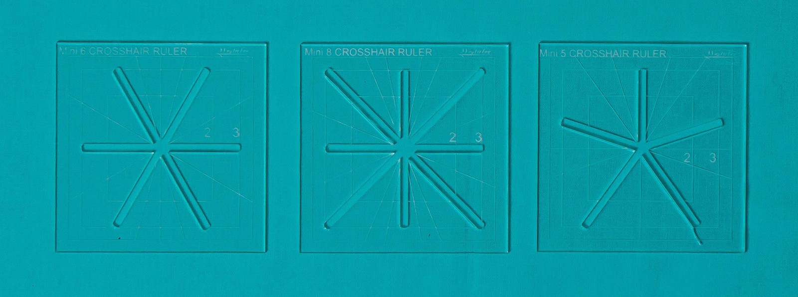 Westalee Design Mini Crosshair Ruler Set of 3