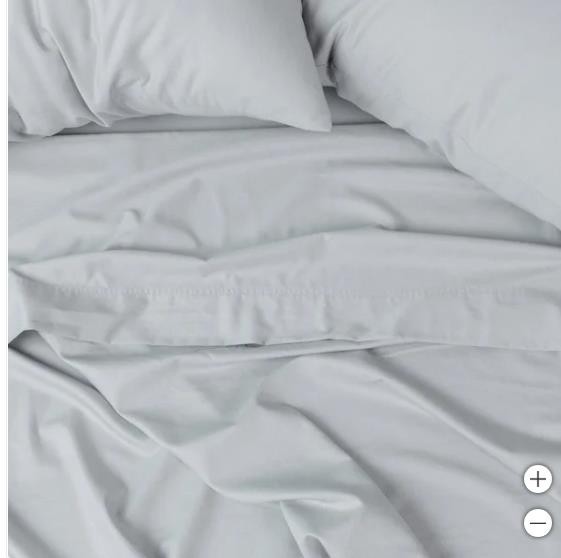 Molecule Bed Sheets Gray Fitted Flat Pillowcase Performance 300 Thread Count