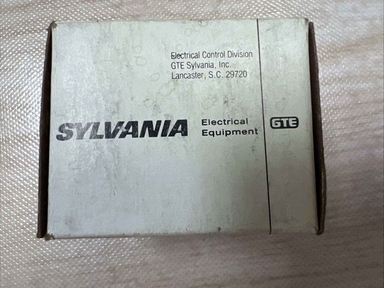 SYLVANIA CLARK BUL. 100T SS3MB3 SELECTOR SWITCH