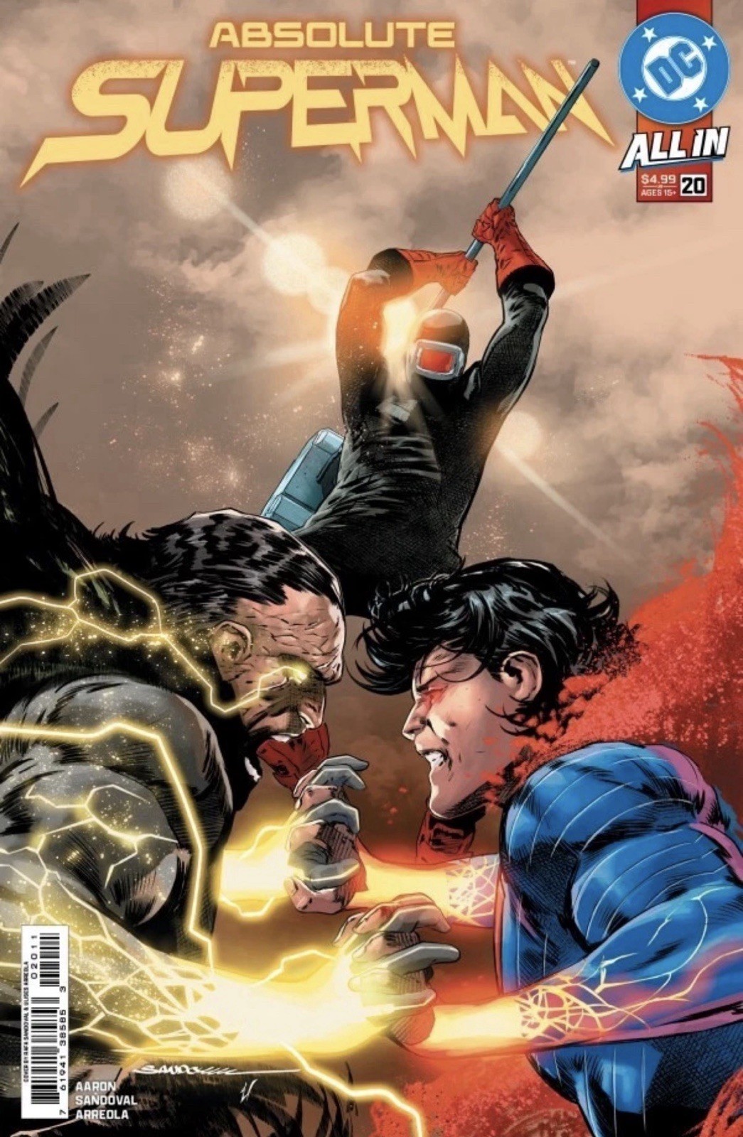 Absolute Superman #20 CVR A Rafa Sandoval Red Steel 2026 DC Comics