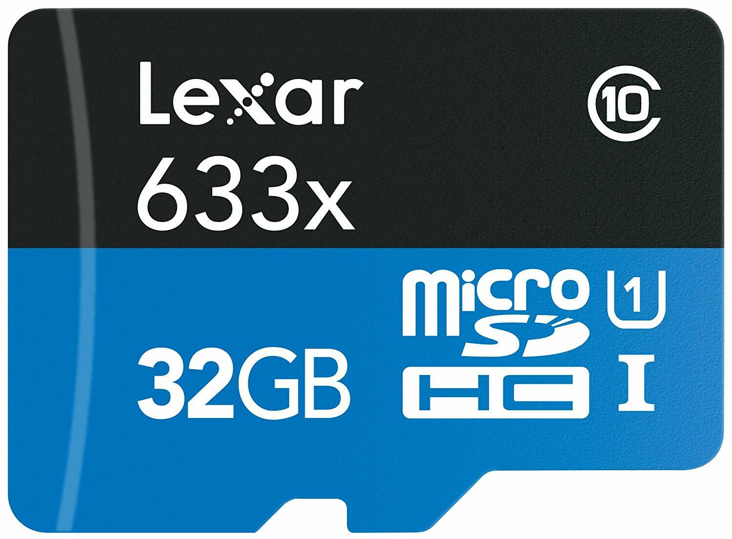 Lexar Micro SD Card- High Performance 633x microSDXC UHS-I