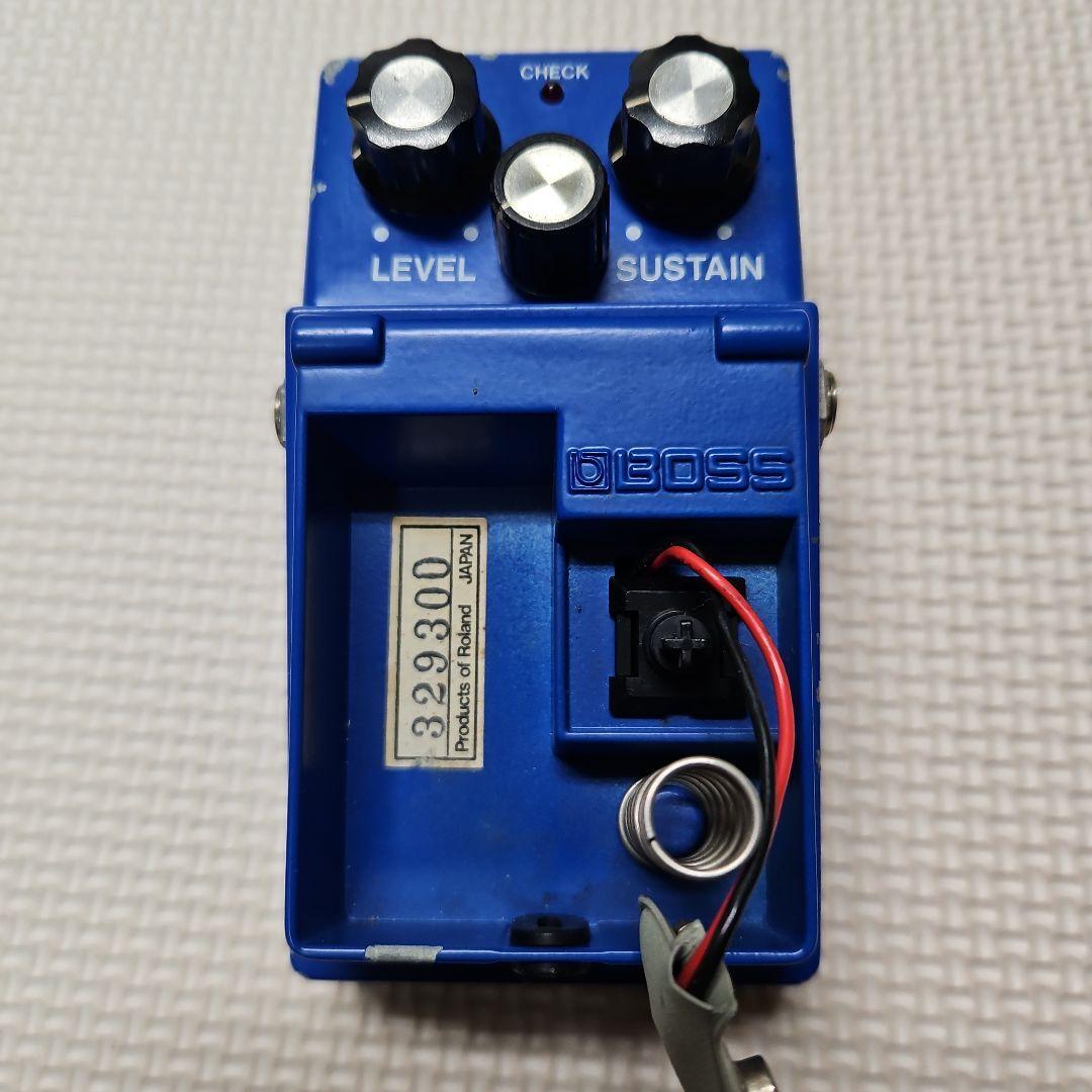 BOSS CS-2 Compression Sustainer Guitar Effects Pedal used
