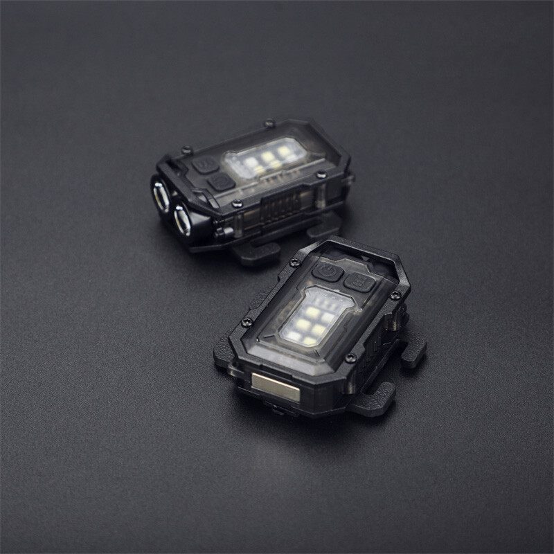 Tactical Lighting Mini Flashlight Portable Tool Molle Outdoor Backpack Mount