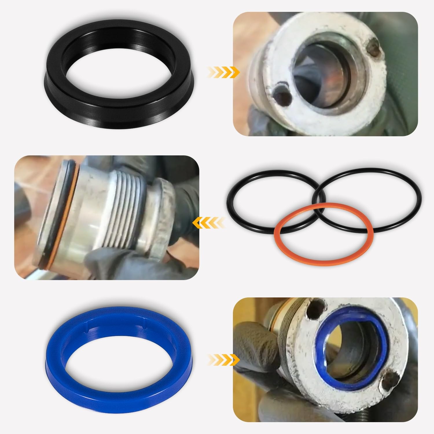 6803329 for Bobcat 444 500 540 642 643 741 7137769 Hydraulic Cylinder Seal Kit
