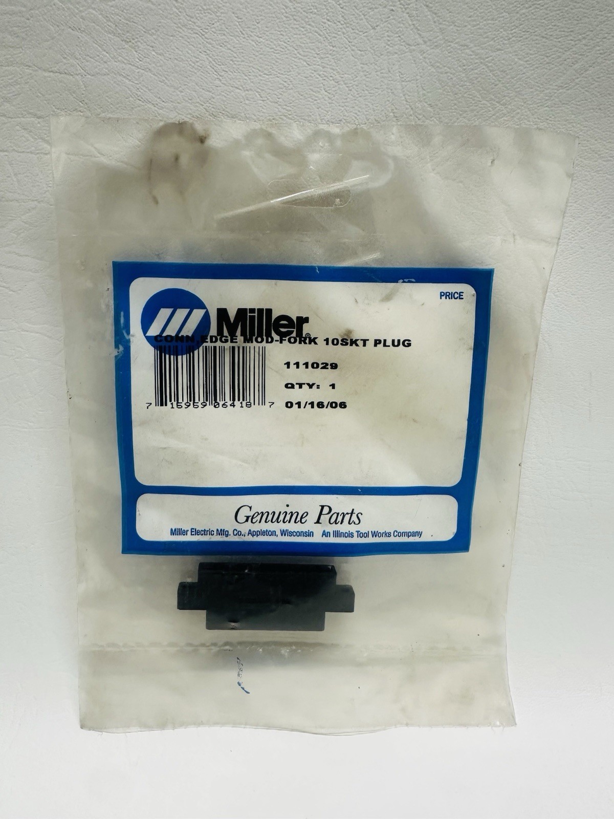 NEW Miller 111029 Connector Edge Mod-Fork 10SKT Plug
