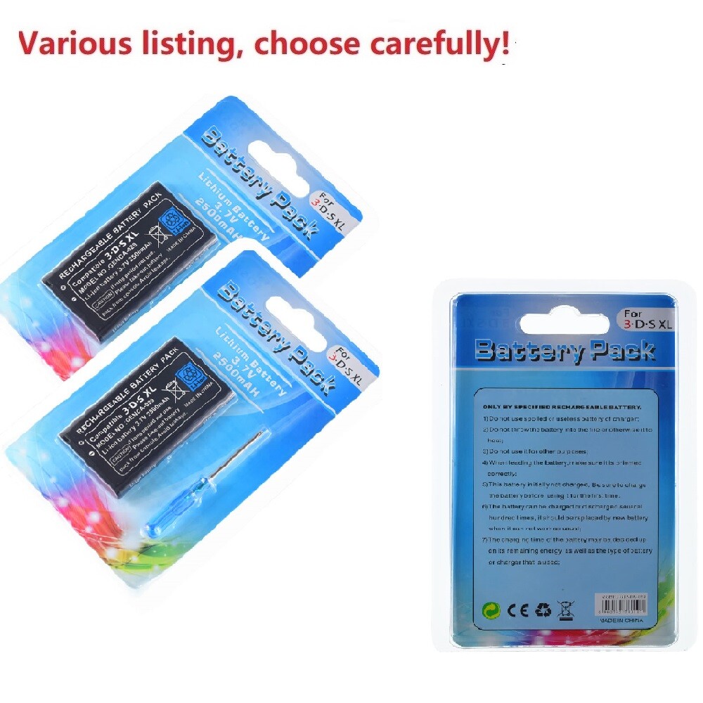 Replacement Battery For Nintendo 3DS XL RED-001 / NN3DS XL / New 3DS XL /N3DS XL