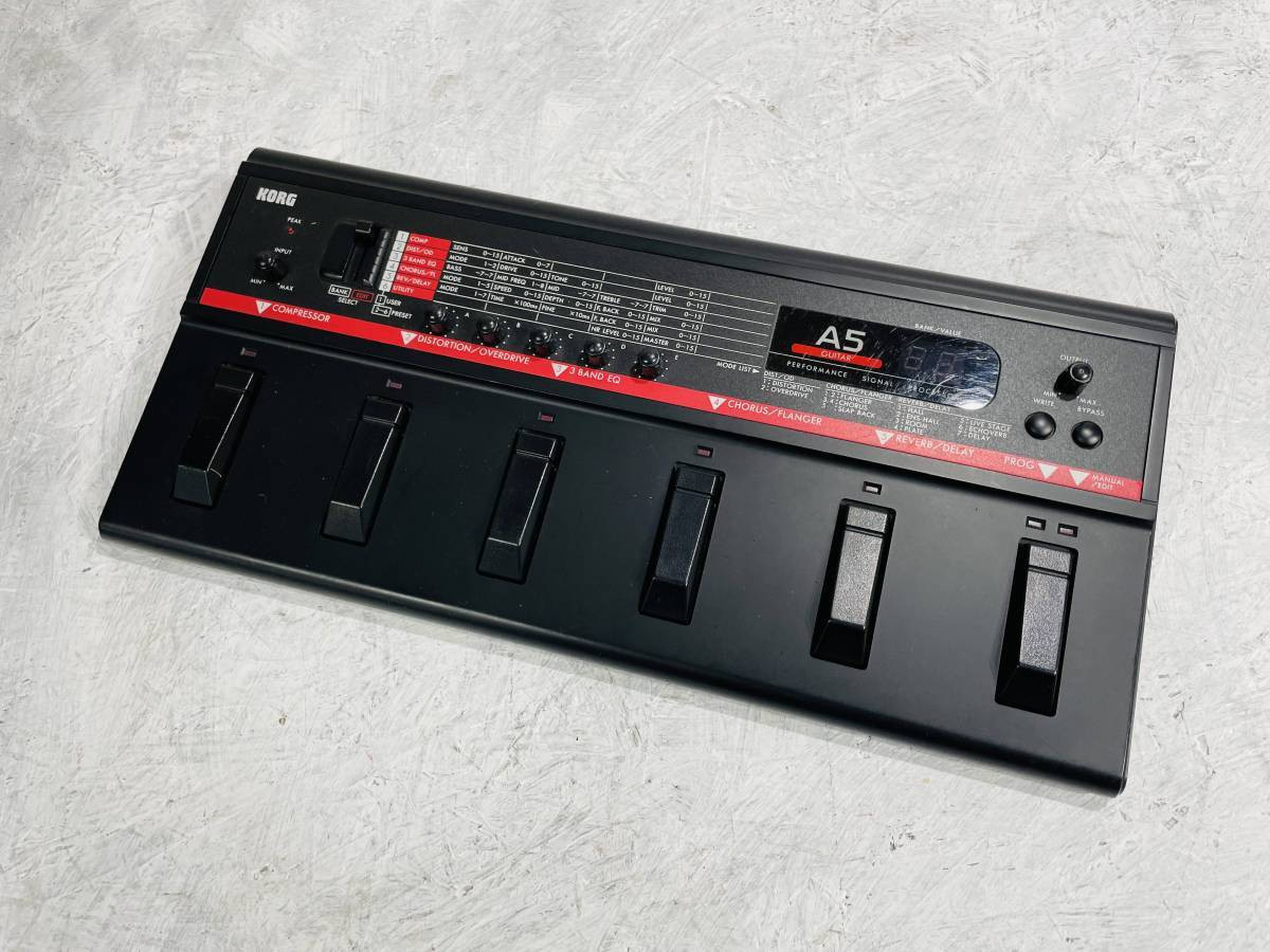 Korg A5 Guitar Multi FX Processor Performance Effects Unit