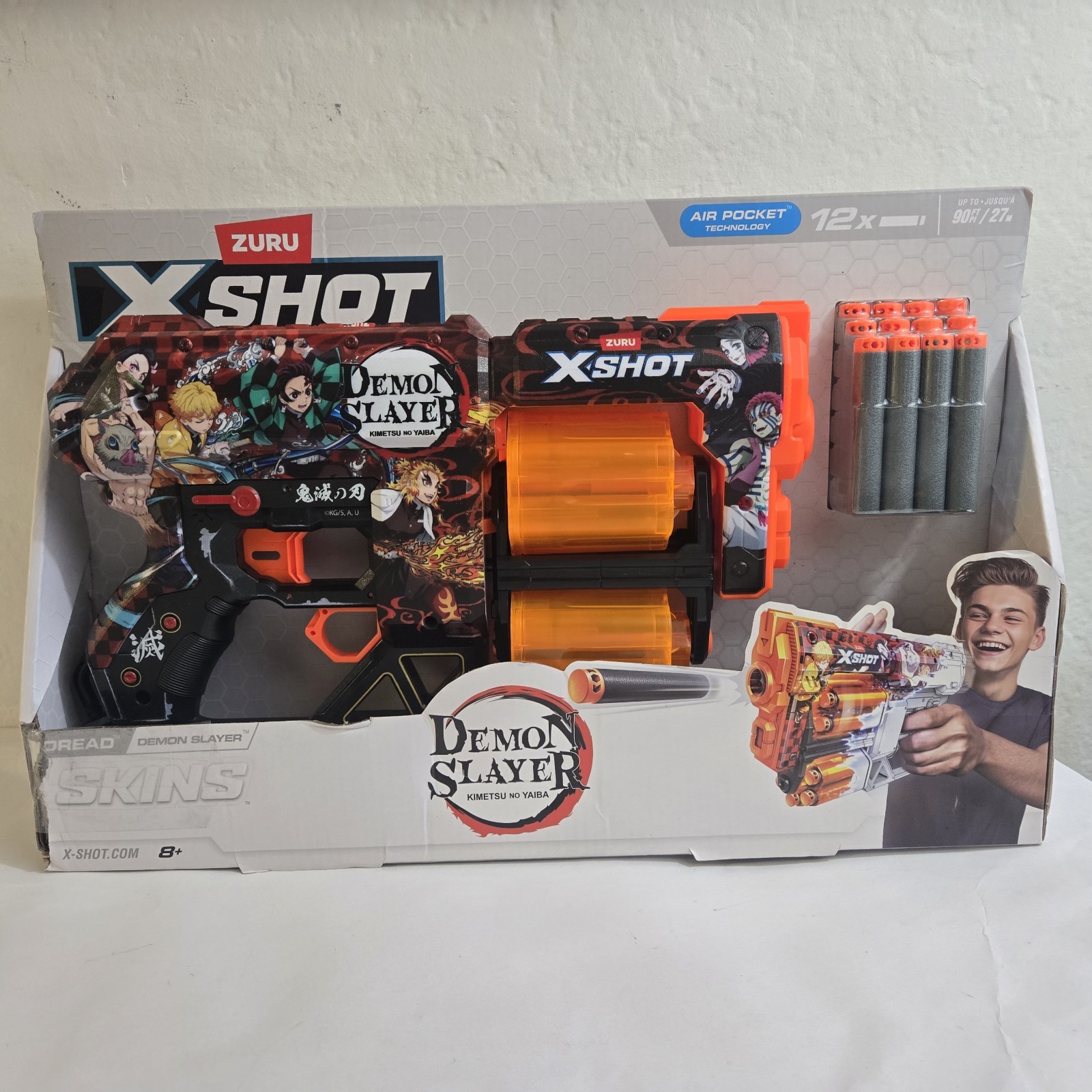 X-Shot Demon Slayer Skins Dread Blaster [12 Darts]
