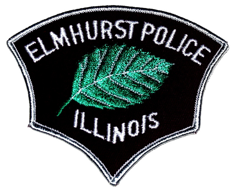 ELMHURST – POLICE - ILLINOIS IL Sheriff Police Patch ELM TREE LEAF