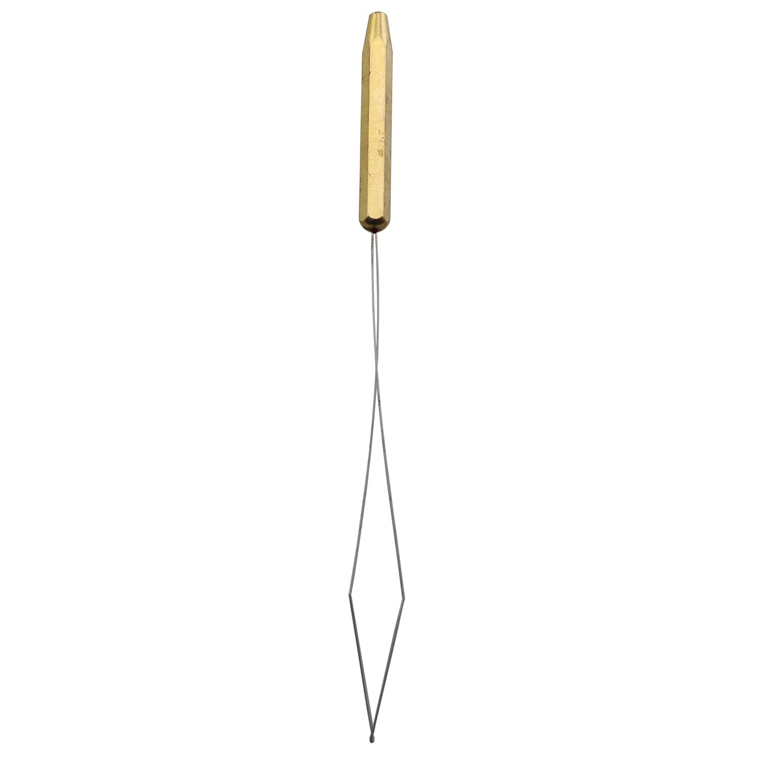 Fly Fishing Lure Making Kit Threader Hair Hook Tying Tool Copper Threader Fly...
