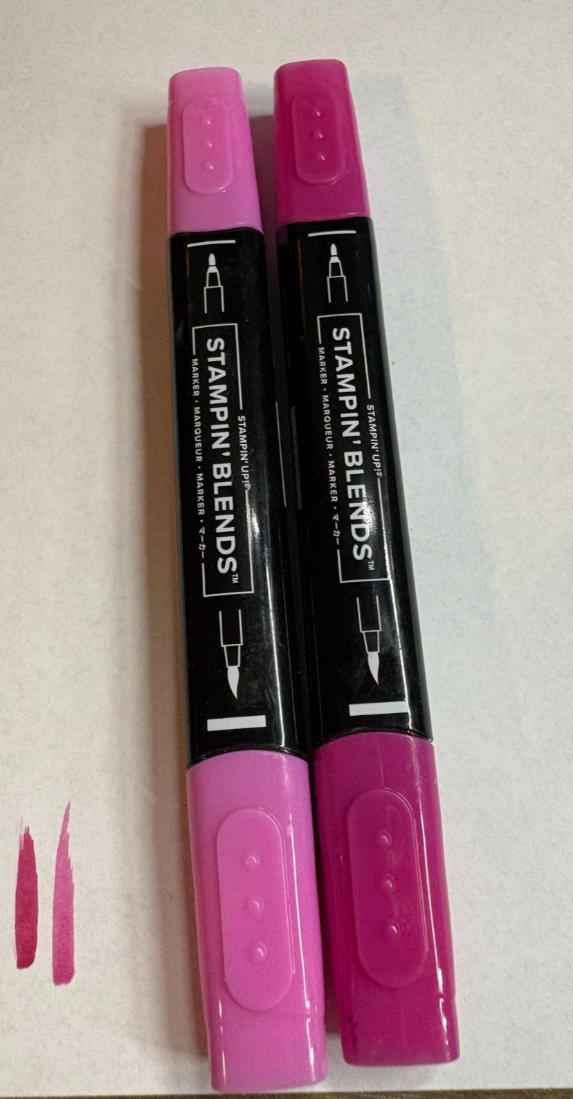 Stampin Up Blends Blending Marker set ~ Lovely Lipstick ~ Z6