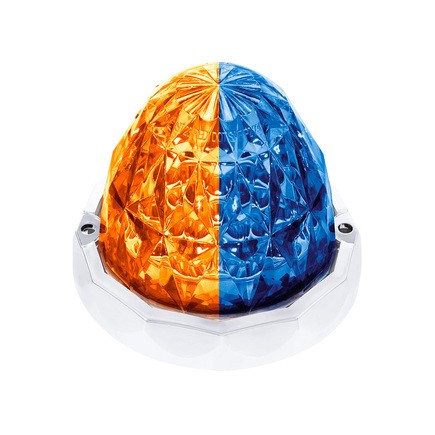 United Pacific 36179 Marker Light Double Fury Crystal Watermelon Glass, (19) Amb