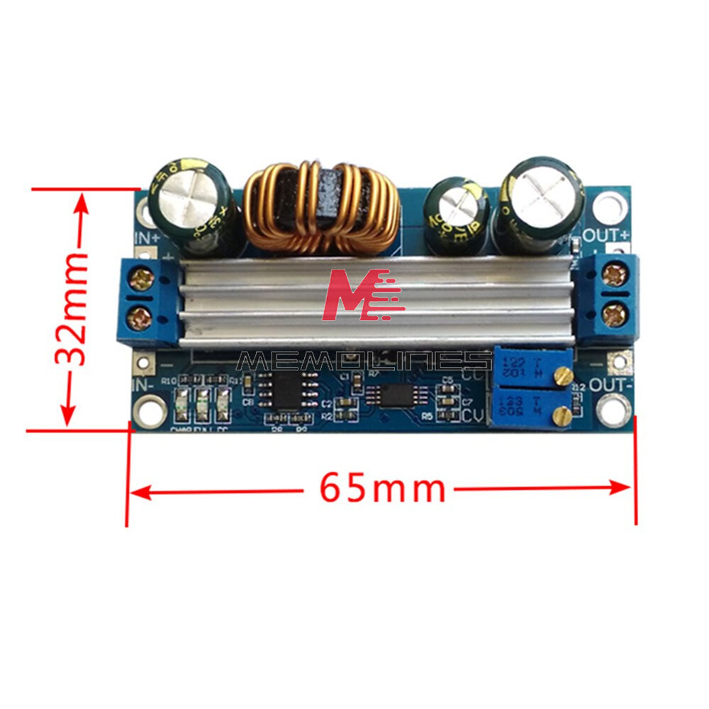 DC-DC 3A 35W Buck Boost Converter Auto Step up/down CC CV Regulator Power Module