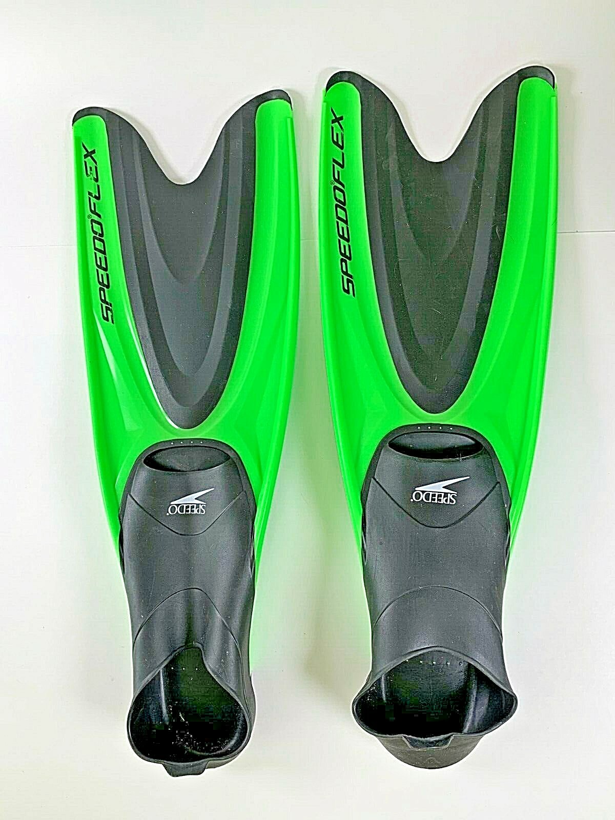 Speedo Performance Swim Flex Fins UV Green XL                              Bin-C