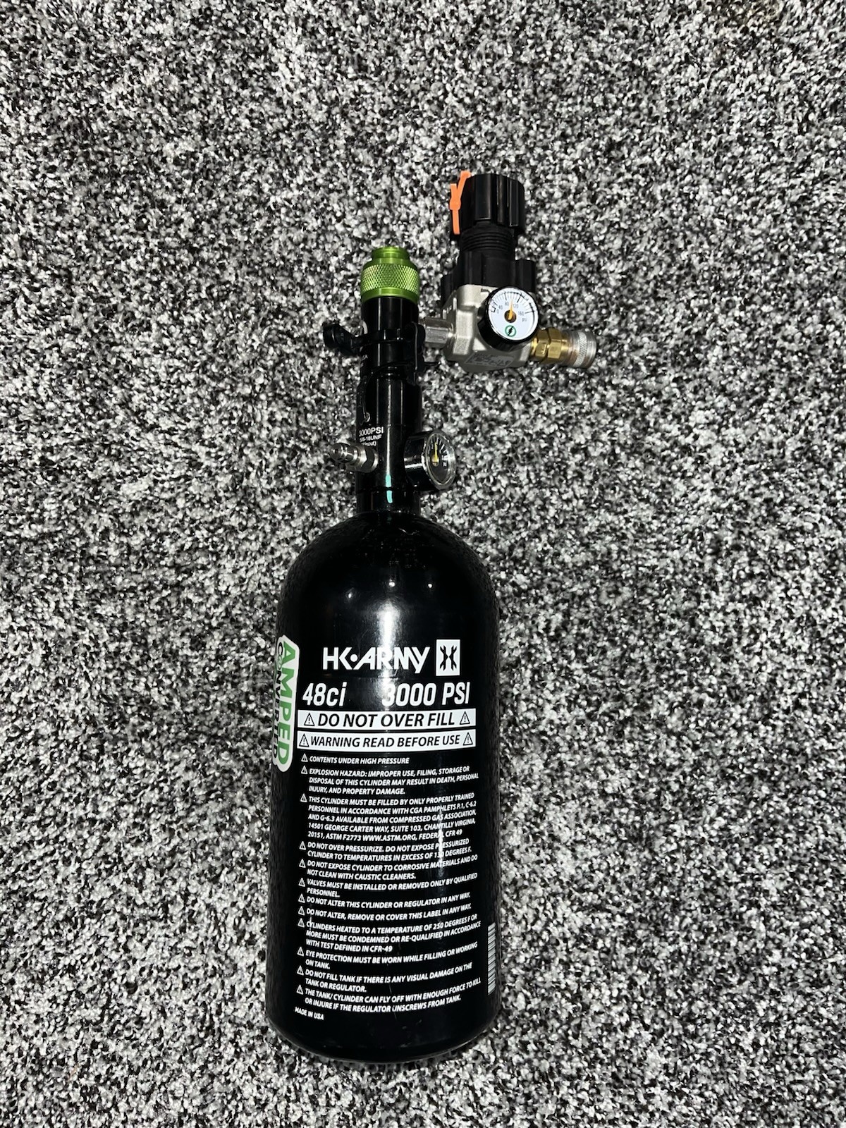 Airsoft Krytac Trident with Jack 9 HPA conversion unit
