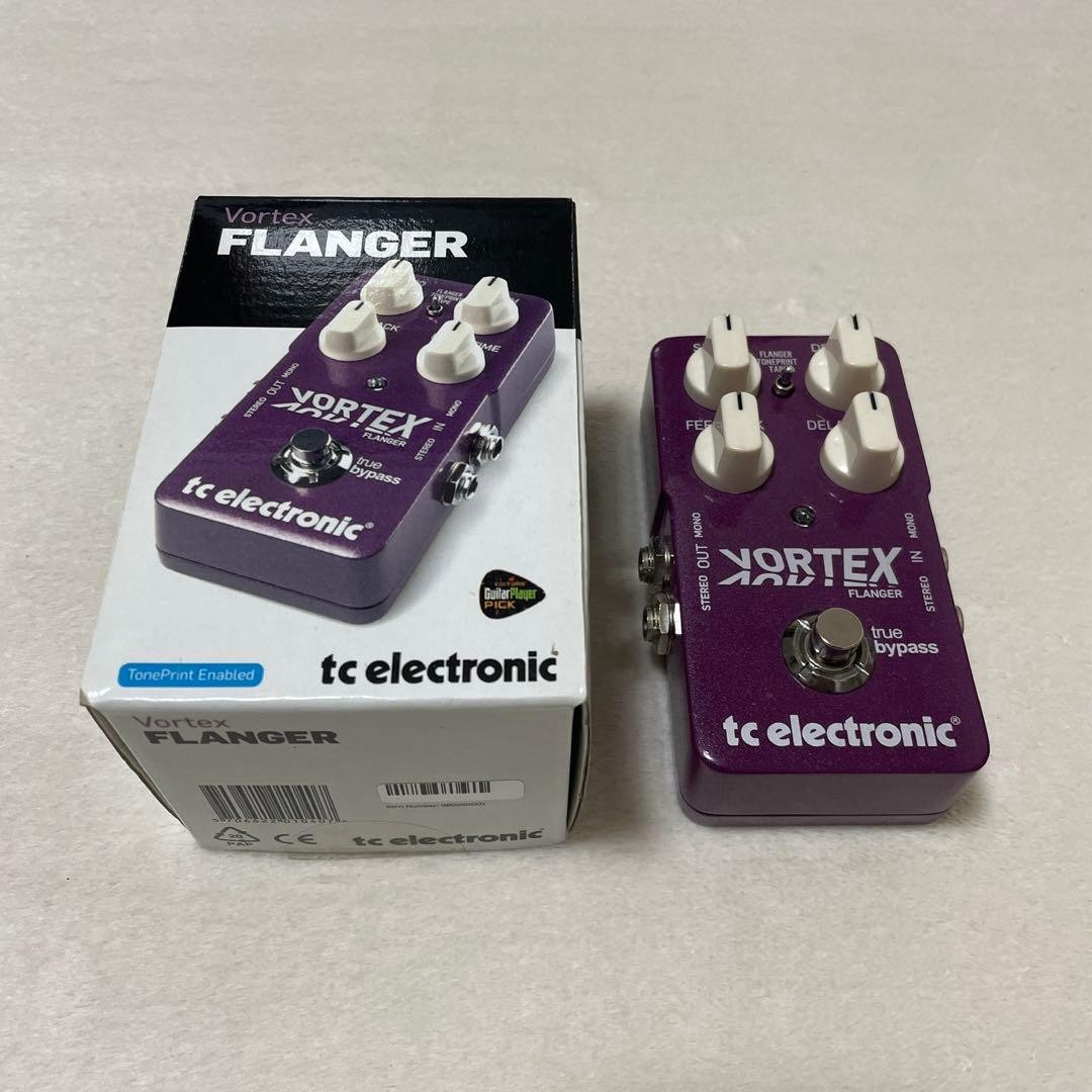 tc electronic Vortex Flanger Effect Pedal