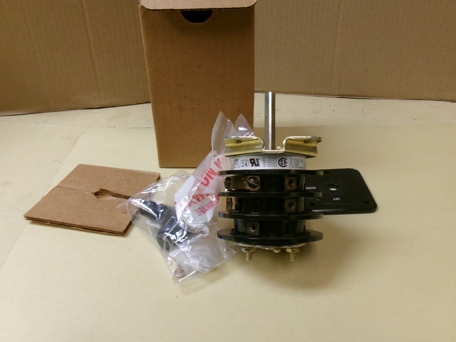 ElectroSwitch 24903QS Rotary Switch 2HP 240/480V