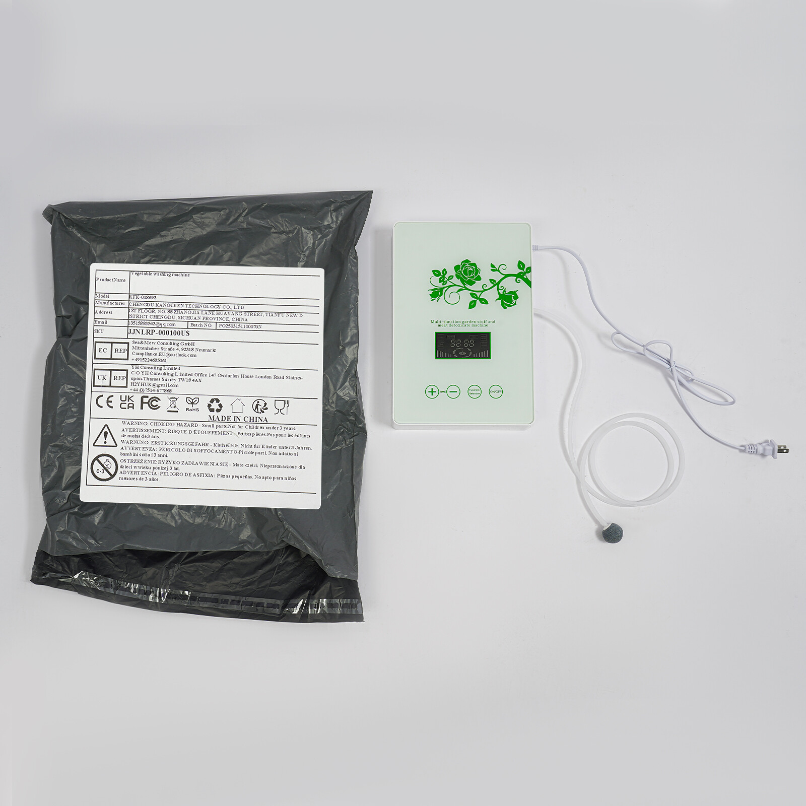 Vegetable Ozone Sterilizer Ozone Machine Purify Fruits and Vegetables 600mg_H