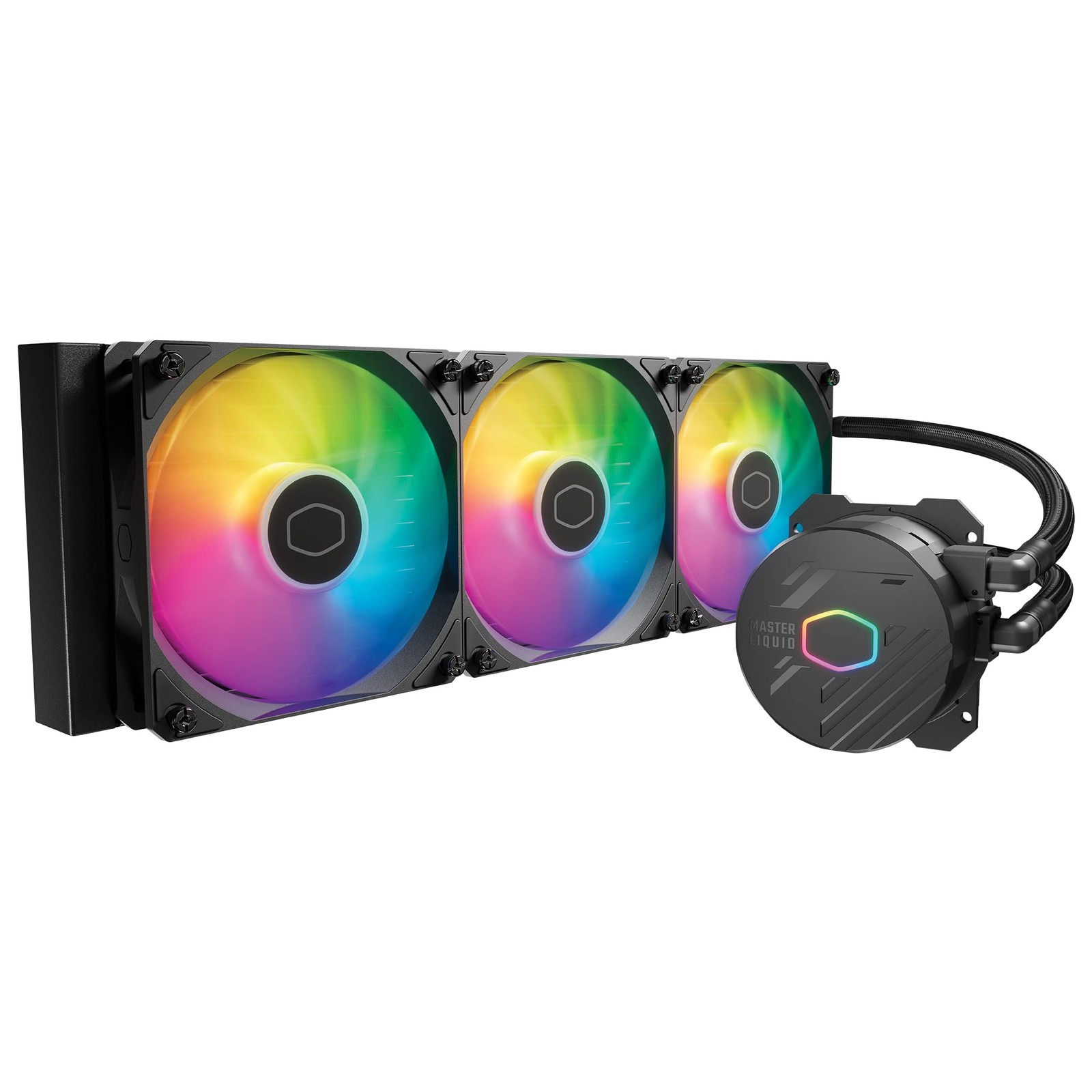 Cooler Master Master 360L Core Aio Cpu Liquid Radiator 3X Argb Pwm Fans