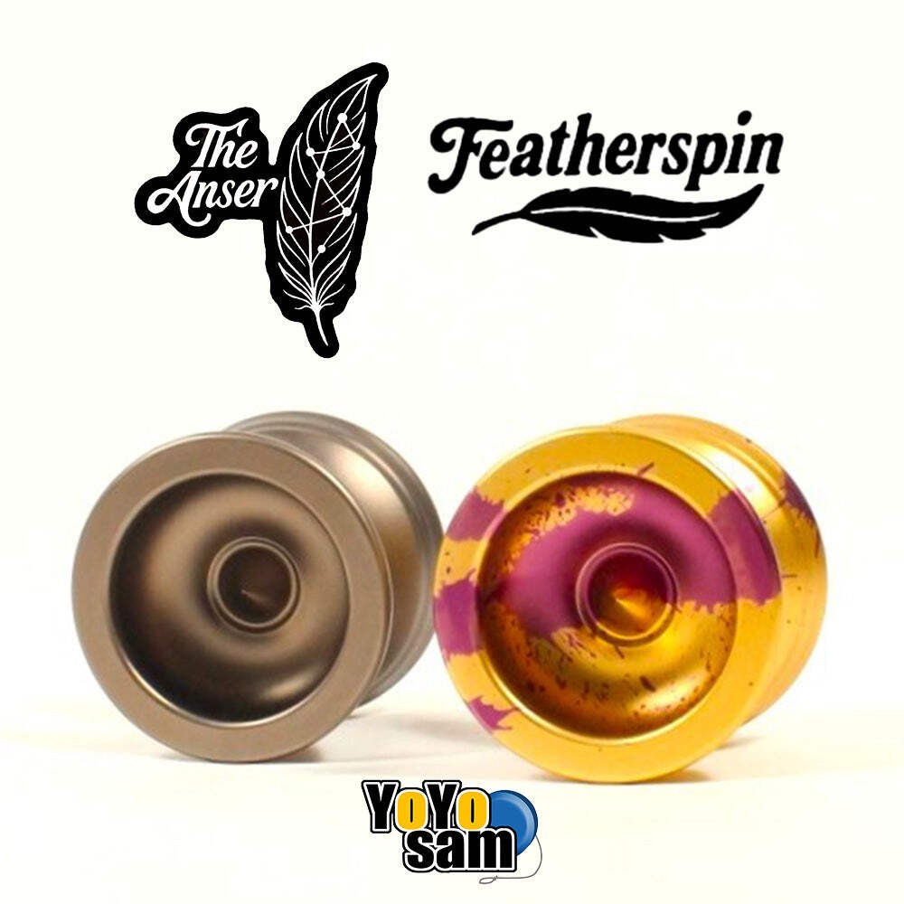 Featherspin Throws The Anser Yo-Yo - 7075 Aluminum-Metal YoYo