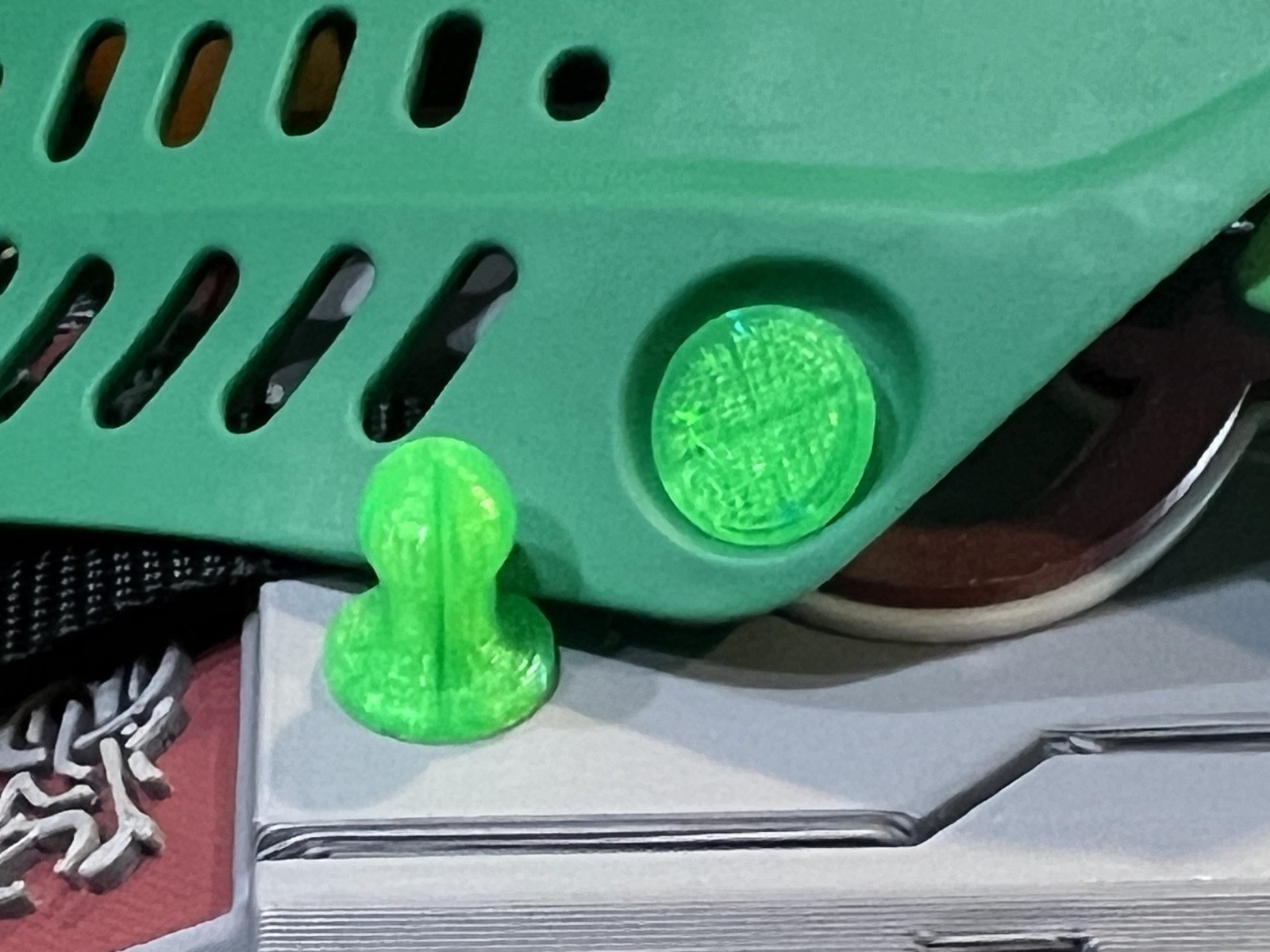 JT Proflex Plugs - Clear Green 3d Printed
