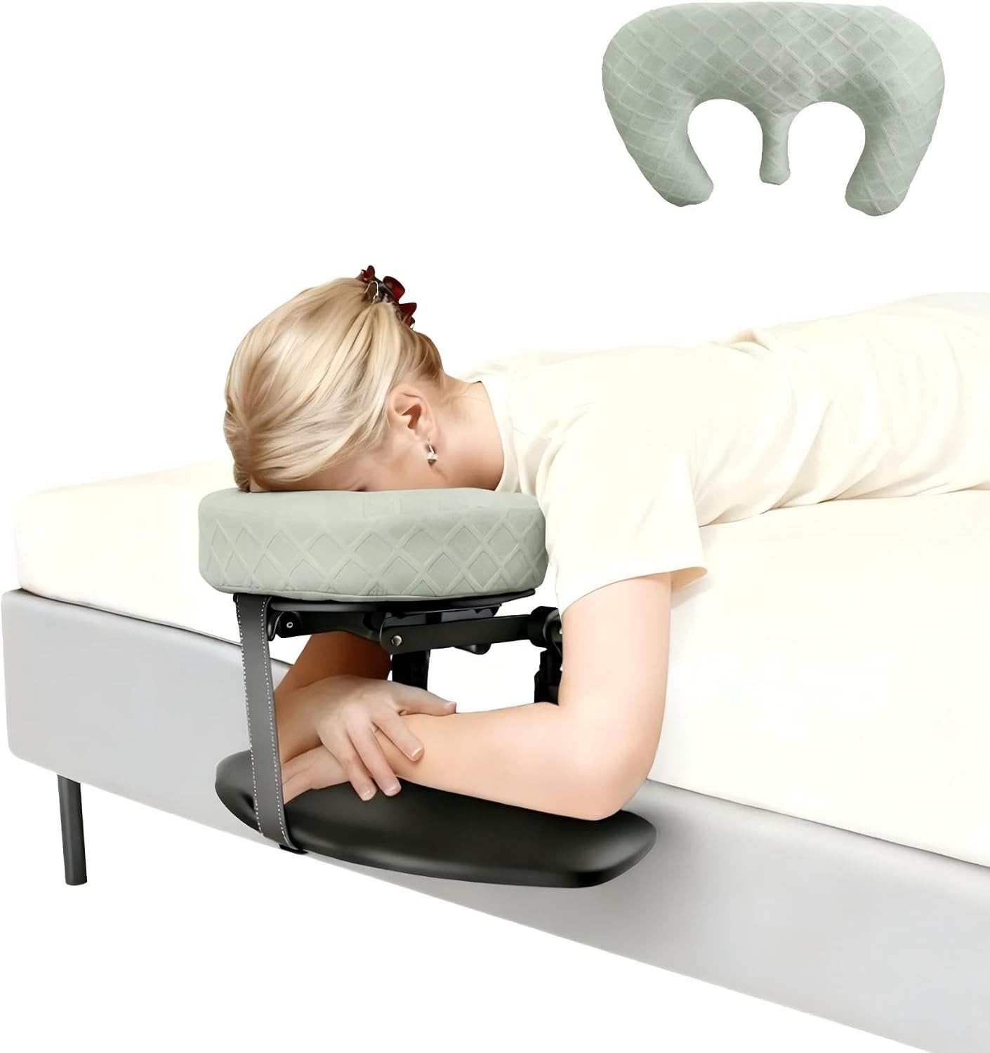 Portable Adjustable Massage Face Cradle Headrest