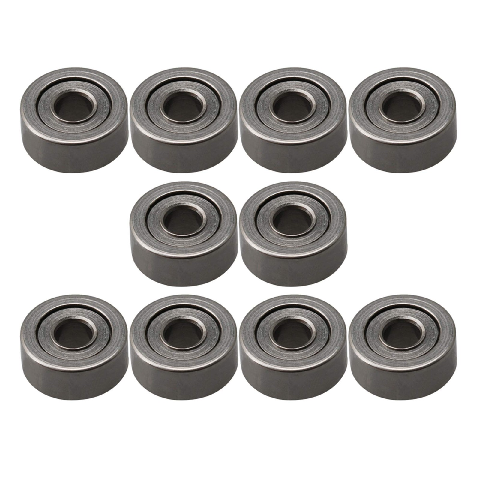 10PCS 2x6x2.5mm Bearing Steel Mini Groove Ball Bearings Sliding Wheels MR62ZZ...