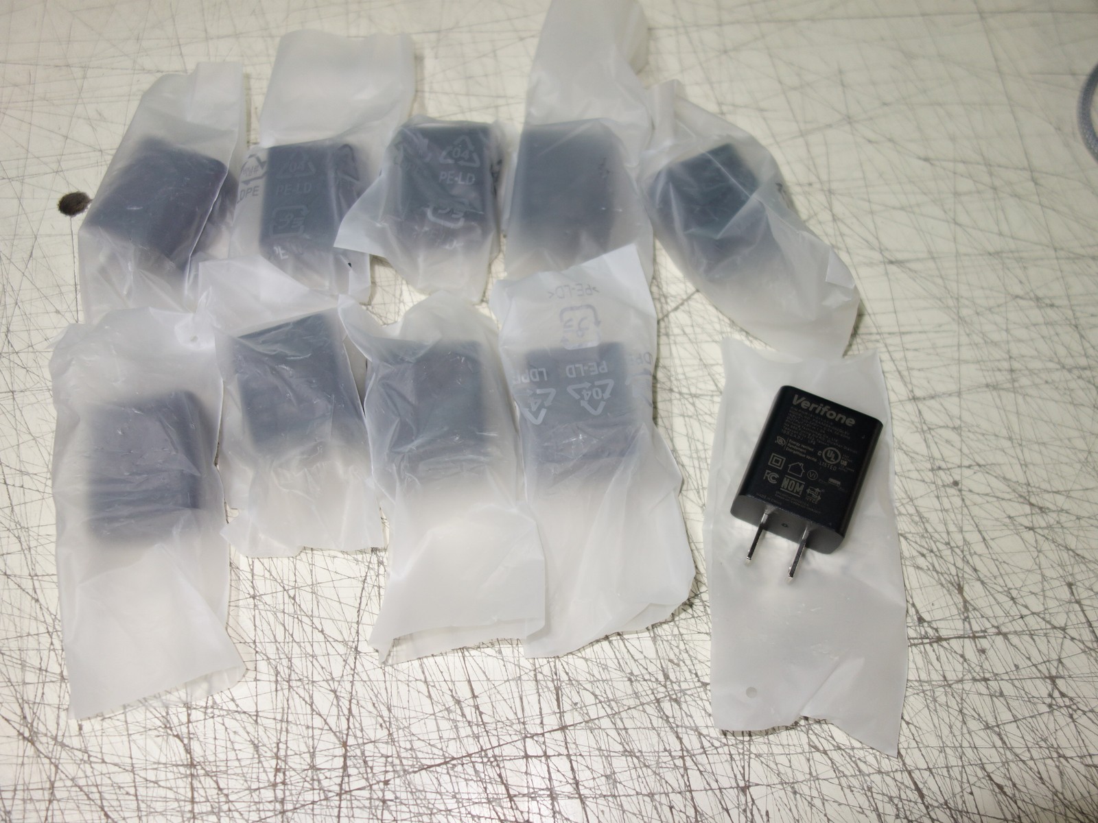 Lot of 10x * Verifone Phihong PSAA05A-050QL6V-R Adapter Wall Charger 5V * NEW