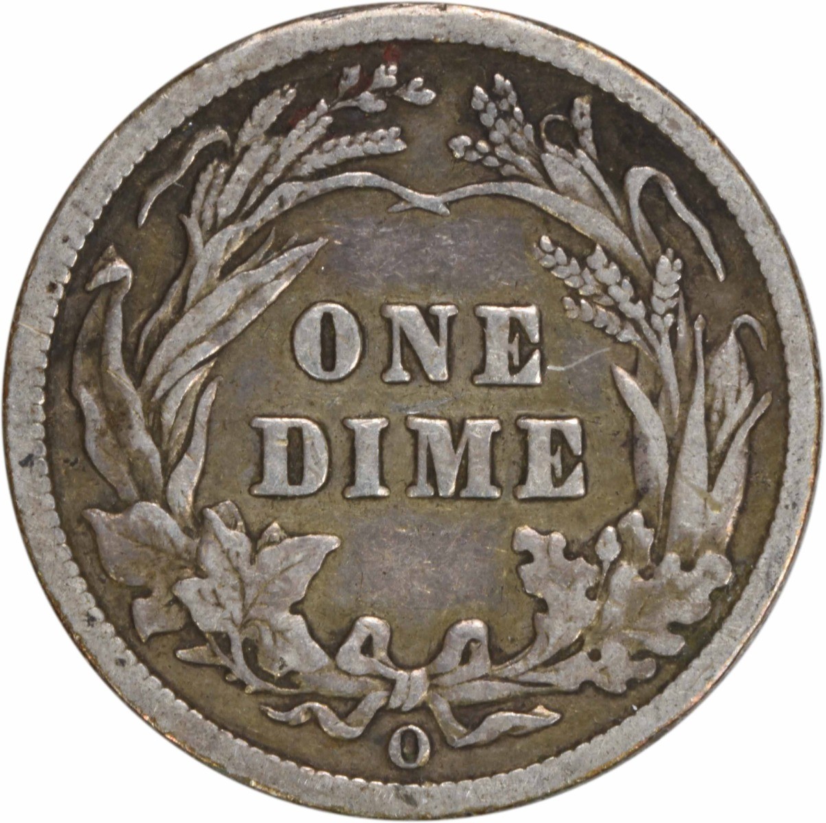 1906-O Barber Silver Dime VF Uncertified #802