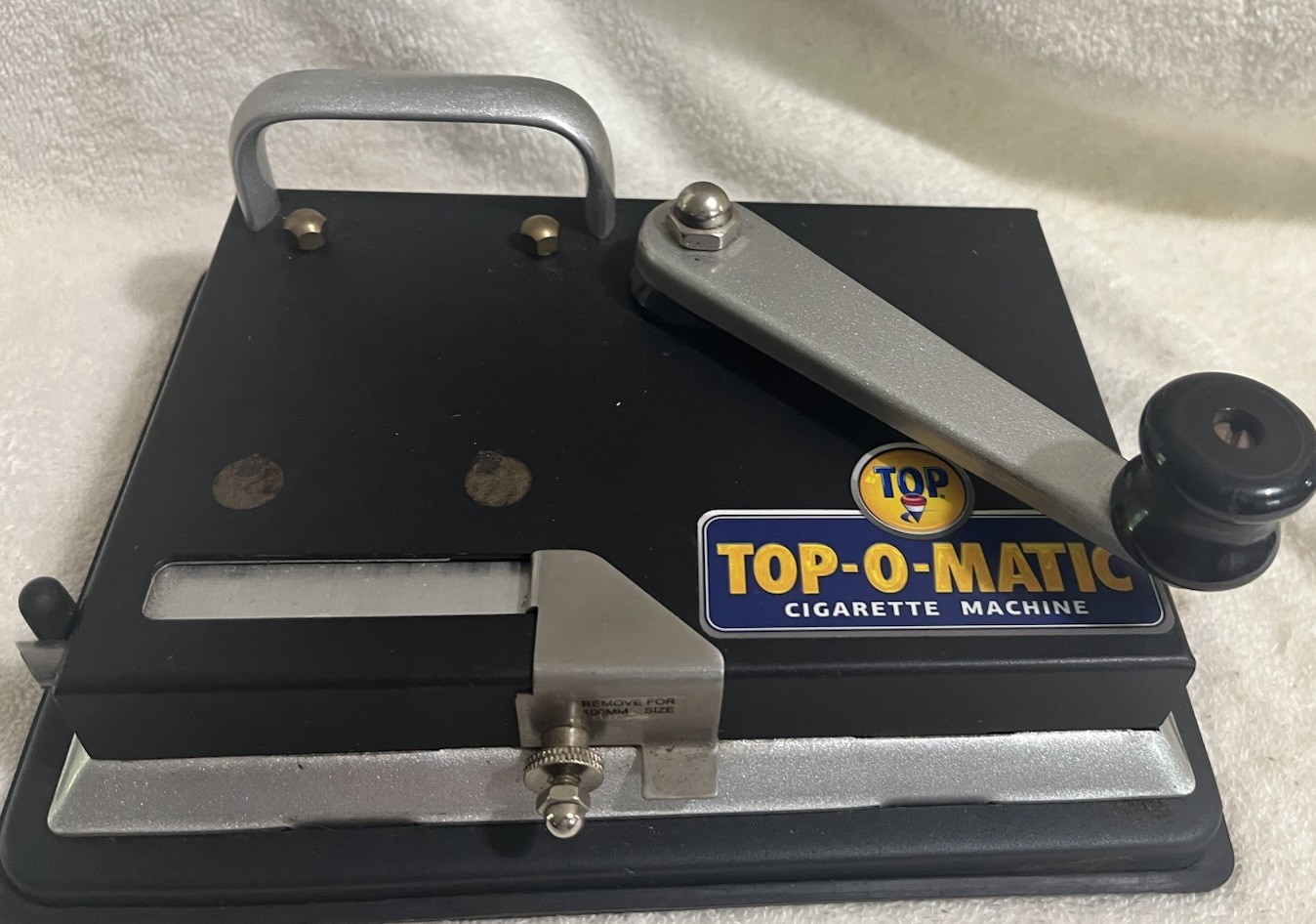 Top-O-Matic Cigarette Maker Rolling Machine Makes King and 100mm Cigarettes