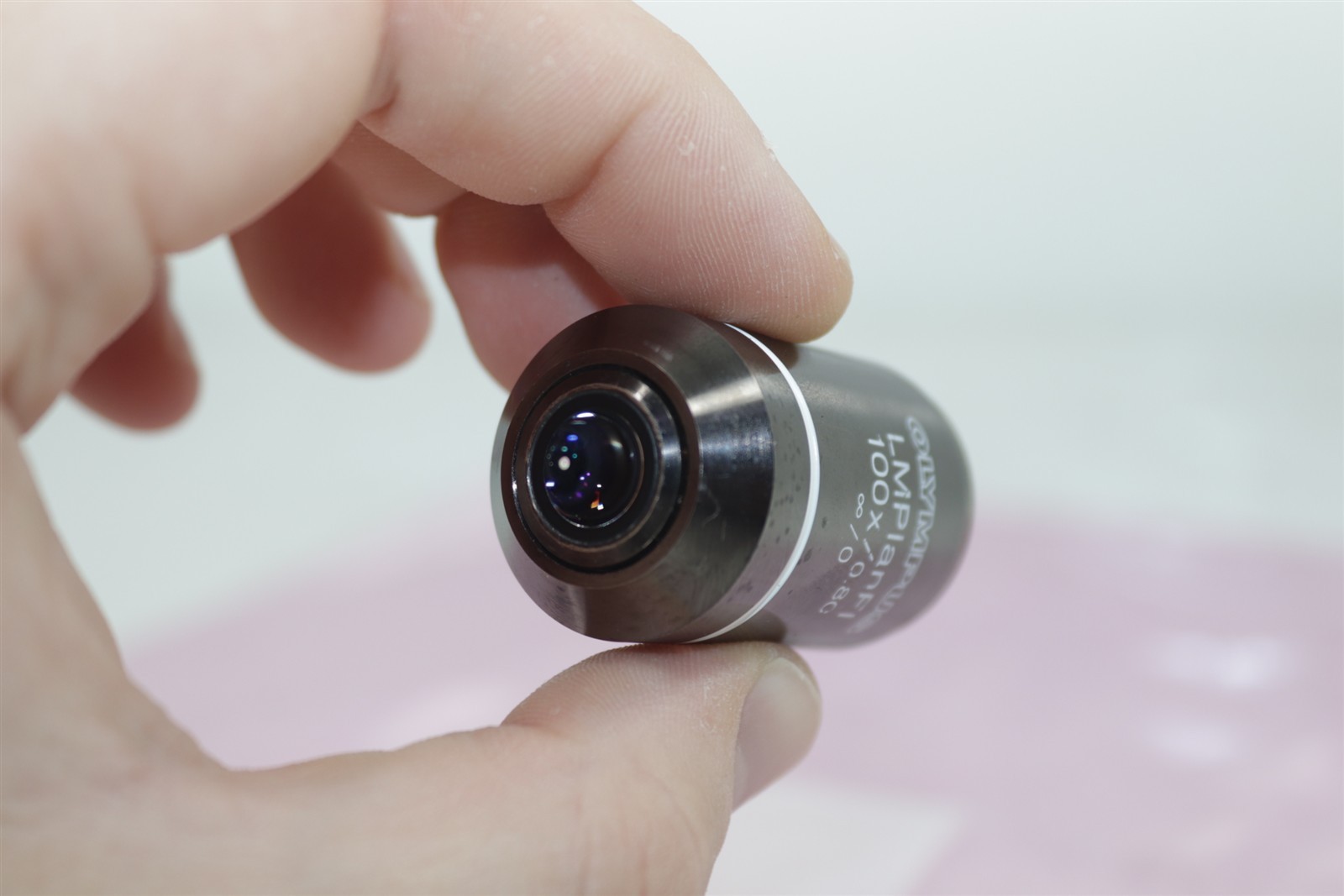 Olympus LMPlanFl 100X/0.80 Microscope Objective